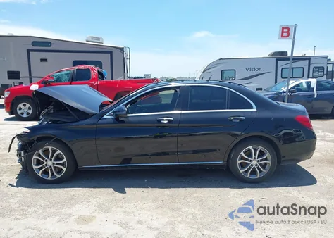 2017 Mercedes-Benz C 300 from USA, damaged, VIN 55SWF4KB1HU203666